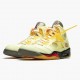 Pánské Nike Off-White x Air Nike Jordan 5 Retro Sail DH8565-100 obuv